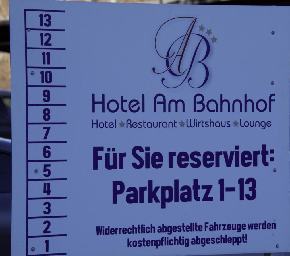 Hotel Am Bahnhof Weilburg Exteriér fotografie